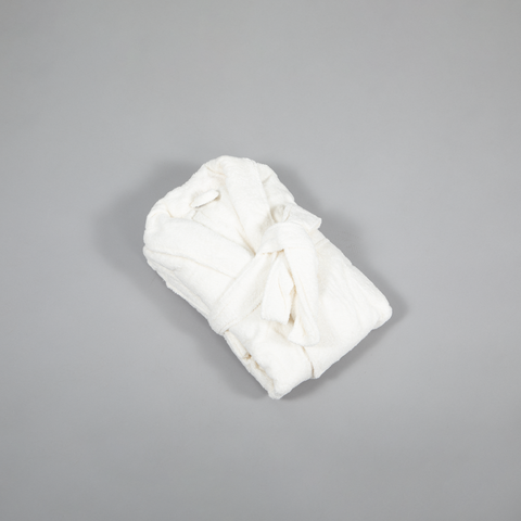 Bathrobe, Cotton - Off White