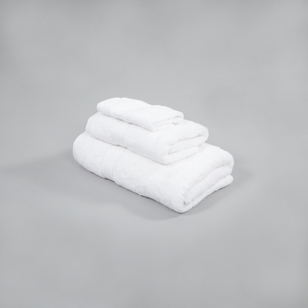 Terry Towel, Cotton - White