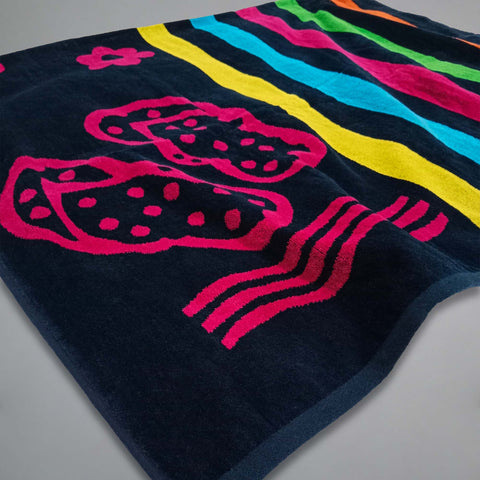 Beach Towel, Cotton, colors, 90x150cm, BTD1