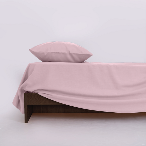 Percale Cotton, Flat bed sheet set - Kashmir