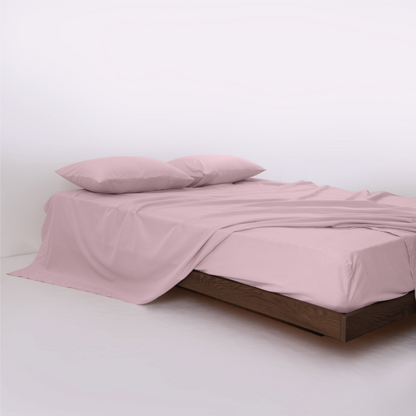 Percale Cotton, Flat bed sheet set - Kashmir