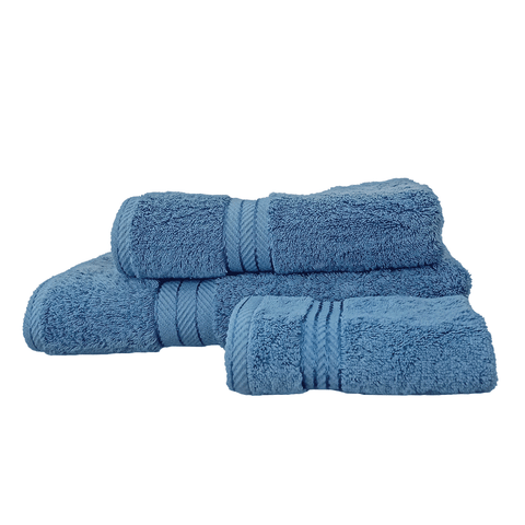 Terry Towel, Cotton - Blue