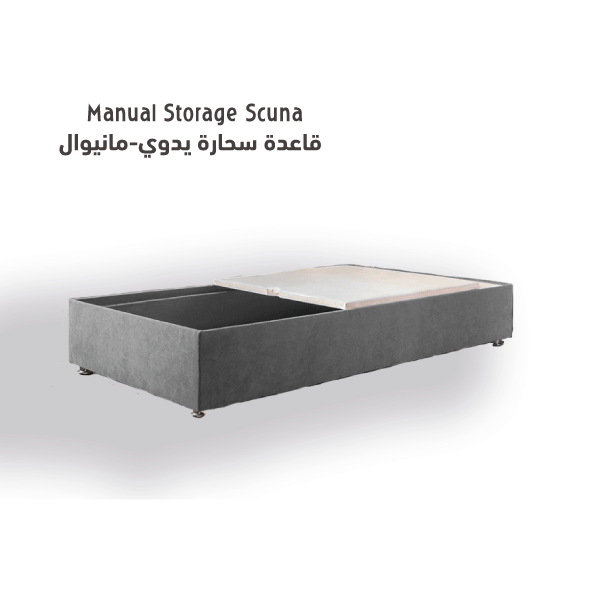 Scuna, Double Size, bedbase & headboard - SCBOXHB22